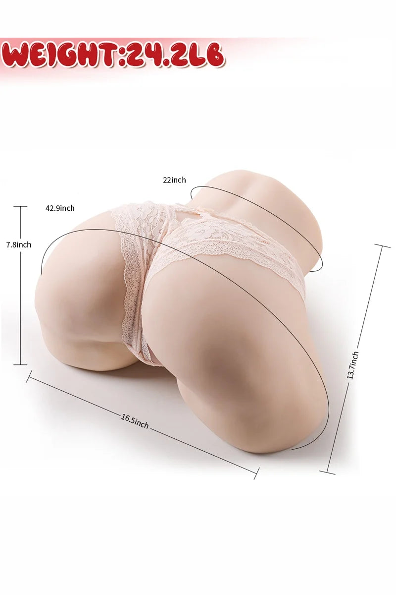 Irene: Torso Muñeca Sexual con Culo Grande de 11 kg