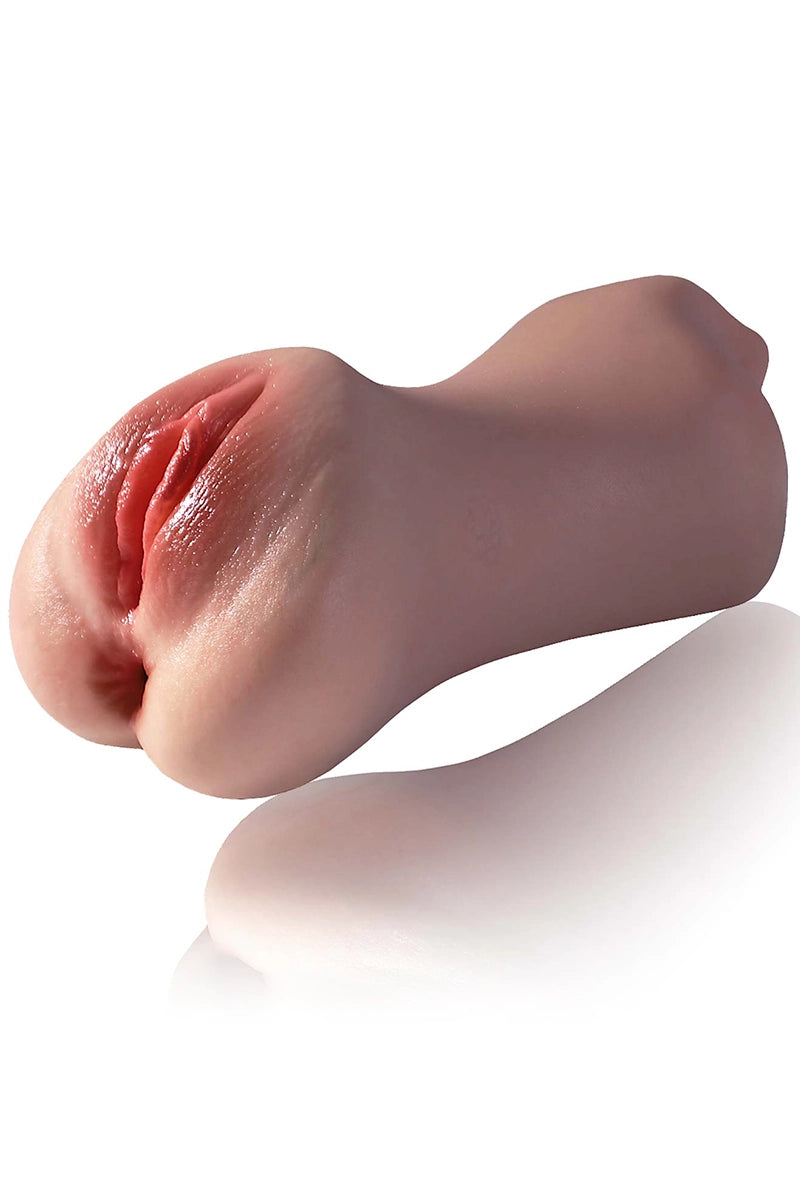 Emma: Vagina Realista de Silicona 3 en 1 de 1 kg con Boca, Vagina y Ano