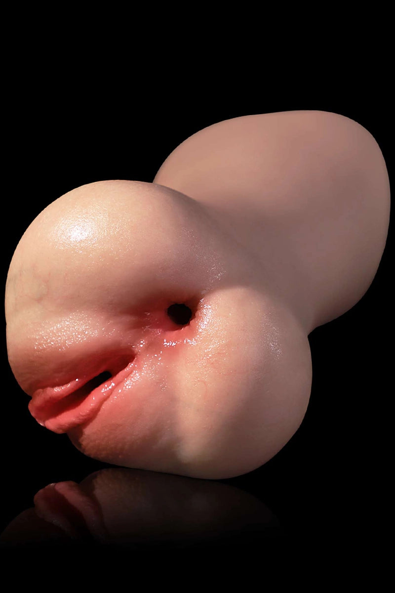 Emma: Vagina Realista de Silicona 3 en 1 de 1 kg con Boca, Vagina y Ano