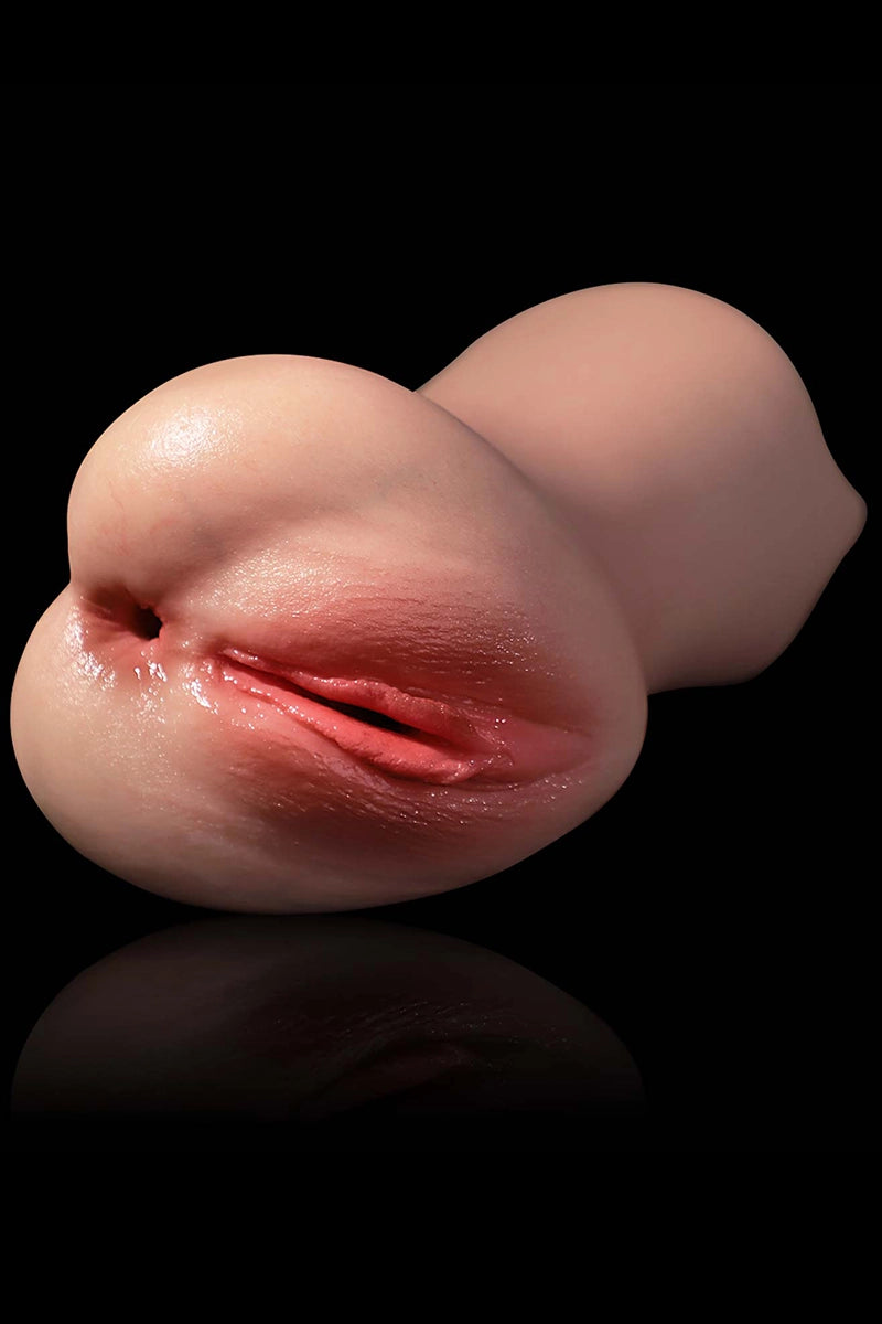 Emma: Vagina Realista de Silicona 3 en 1 de 1 kg con Boca, Vagina y Ano