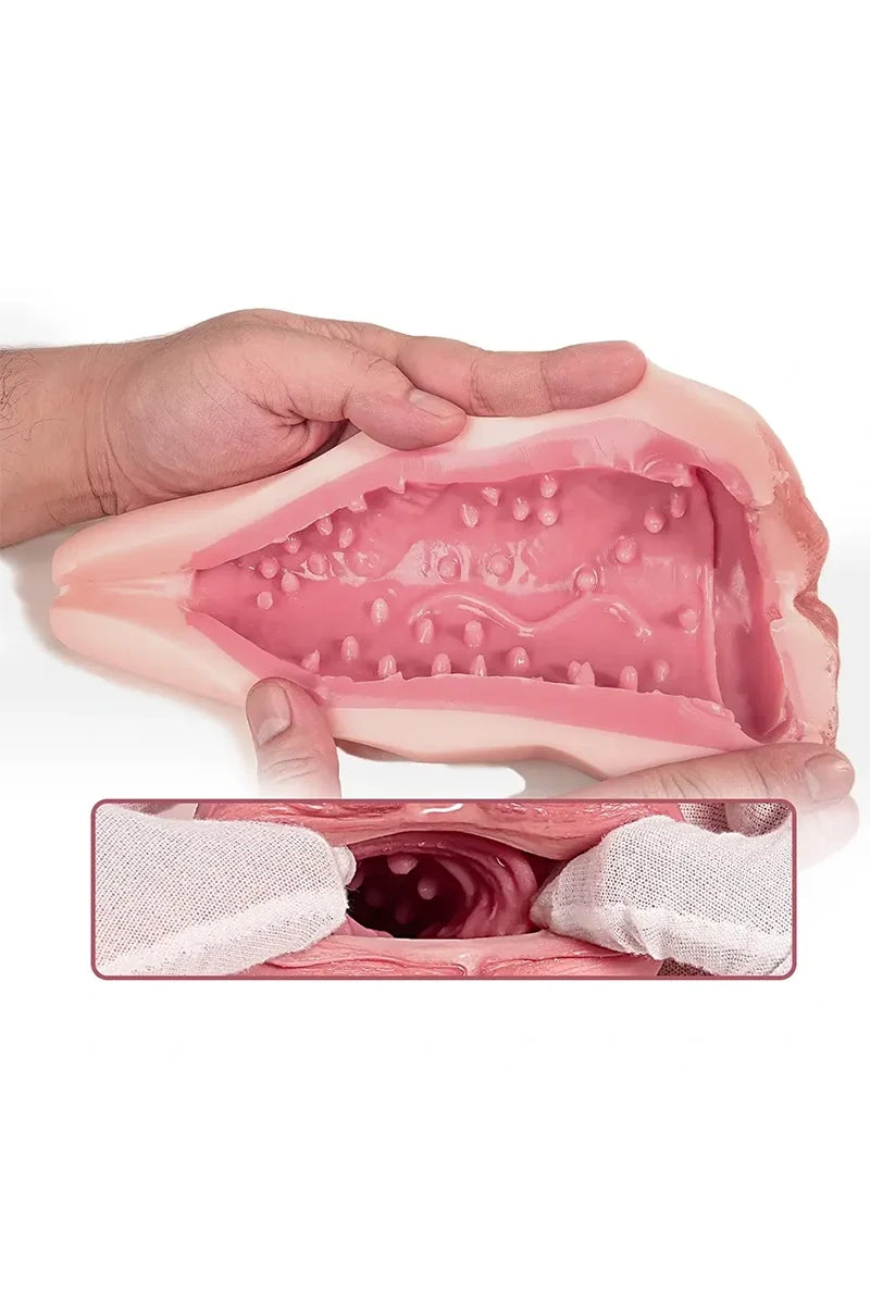 Grace: Vagina Realista de Silicona de 0,74 kg para Penes Grandes