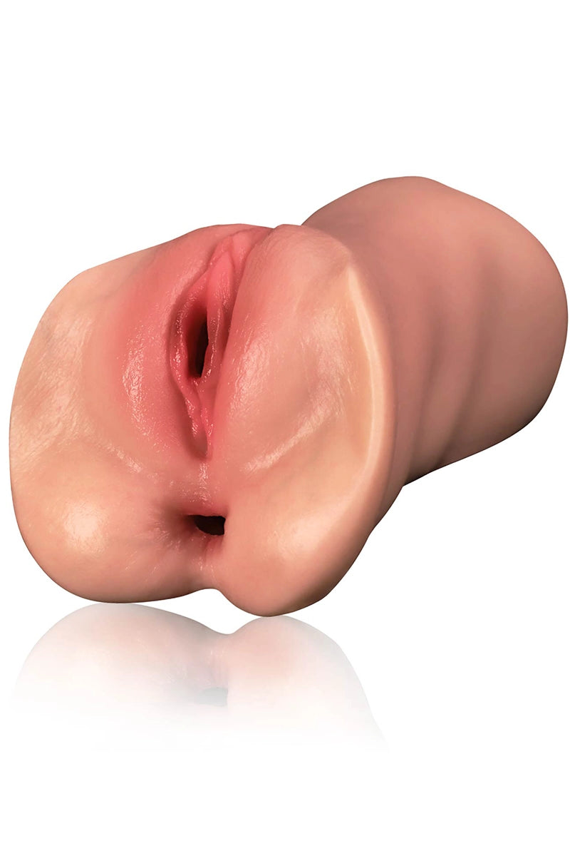 Janice: Vagina Realista de Silicona 3 en 1 de 0,9 kg con Boquita Sexy