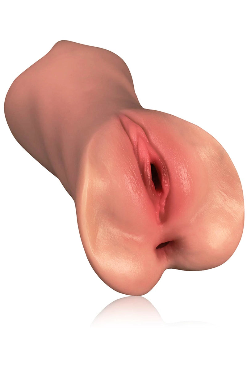 Janice: Vagina Realista de Silicona 3 en 1 de 0,9 kg con Boquita Sexy