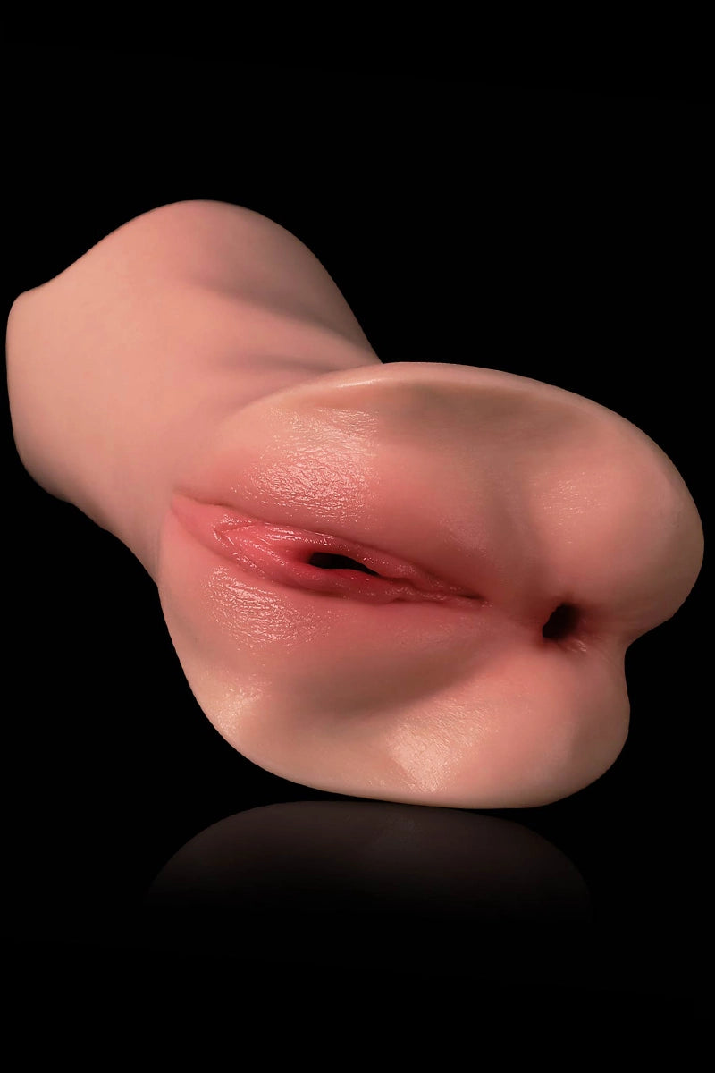 Janice: Vagina Realista de Silicona 3 en 1 de 0,9 kg con Boquita Sexy