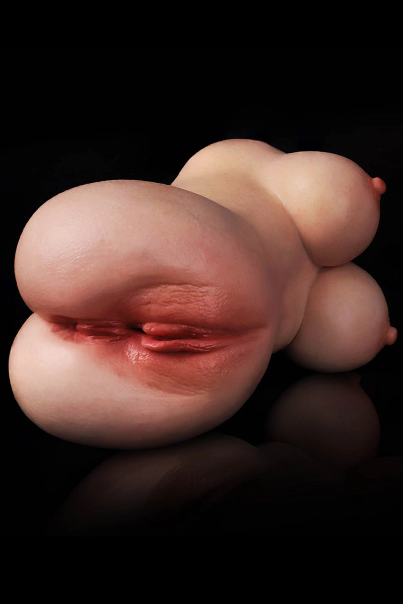 Kait: Vagina Realista de Silicona de 1,4 kg con Tetas