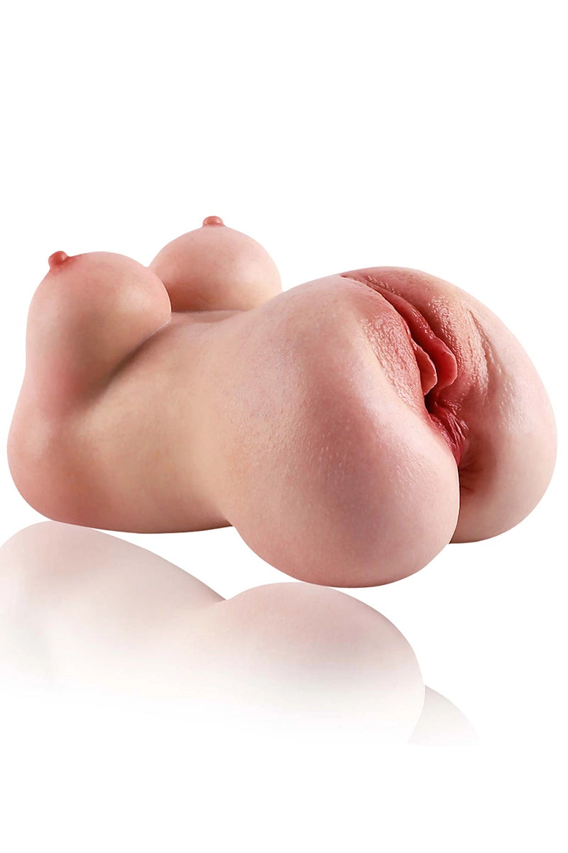 Kait: Vagina Realista de Silicona de 1,4 kg con Tetas