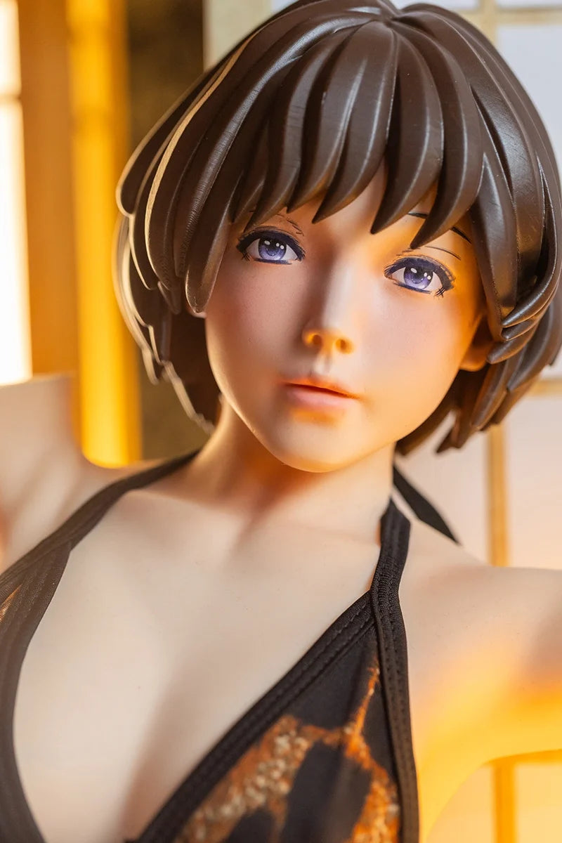 Kanai: Torso Sexual Anime de Silicona de 4,9 kg con Cabeza de Resina