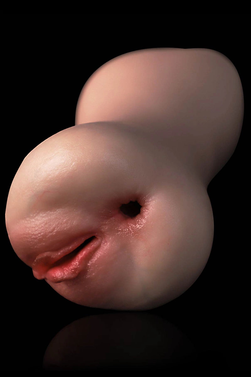 Lana: Vagina Realista de Silicona 3 en 1 de 0,9 kg con Boca Sexy